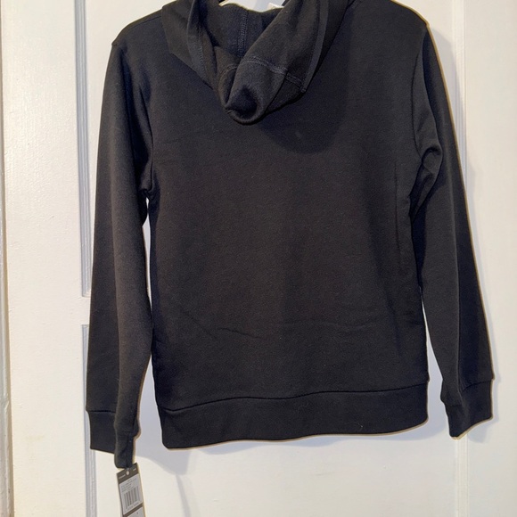 Boys adidas black hoodie medium NWT - Picture 4 of 5